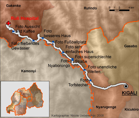 Karte Feldarbeit 26.05.2008