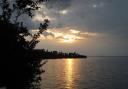 Sonnenuntergang über Lake Kivu