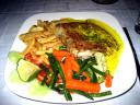 Red Snapper in Senfsoße