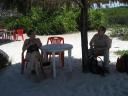 Stefanie und Jürgen am Kipepeobeach