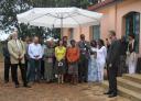 Ausstellungseröffnung im Richard-Kant-Haus in Kigali mit Botschafter