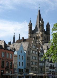 Altstadt Köln mit St. Martin