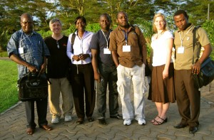 ein kleiner Teil der Teilnehmer der Africa GIS 2009