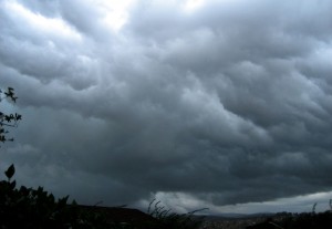 Gewitter im Anmarsch