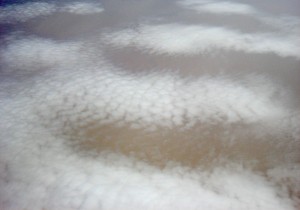fluffige Wolken