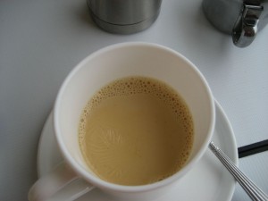 so muss ein African Tea aussehen (den gab's im Holiday Hotel)