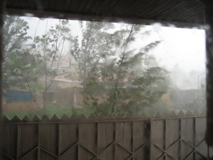 Unwetter in Kigali