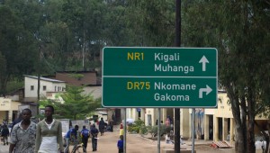 Ruanda Richtungsanzeiger