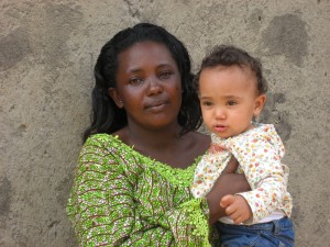 Patricia mit Tante Jacqueline