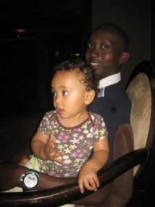 Robert mit Patricia