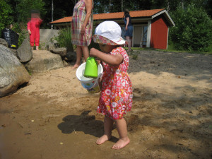Wasserspiele in Haganäs